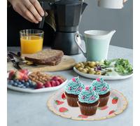 20pcs Casellaio per la casa dei vassoi del dessert del dessert che servono