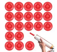 20pcs Caulk Risvision Cap - Caulk Tubil Capile Consigli | Coperchi Per Ugelli Di Tenuta Del Tubo | Coperchio Sigillante Riutilizzabile | Strumento Di Finitura A Prova Di Polvere Per La Lattice Che Pre