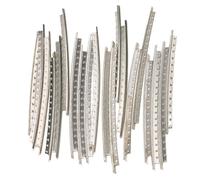 20Pcs Chitarra Acustica Popolare Fret Wire Fretwire 2mm Argento Rame Parte Di