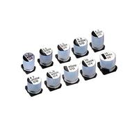20pcs condensatore elettrolitico in alluminio 6.3v 10v 16v 25v 35v 50v 100v 10UF 47UF 100UF 220UF 330UF 470UF Elementi di accumulo di energia (Size : 50V 33UF 6.3X7.7)