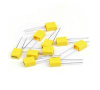 20Pcs Correction Capacitor Polypropylene Capacitor 100V-630V 1nF ~ 470nF 102J 103J 104J 394J 475J 223J CZAOINCU(20Pcs 100V684J)