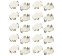 20PCS CR1616 Button Battery Holder 3V Tensione di Uscita PCB Tipo orizzontale Cell Container Case Compatibile con Game Boy Game Console Set