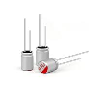 20Pcs DIP Solid Electrolytic Capacitor 16V680UF 8x12 DIY Graphics Card Motherboard AUOQKQUT