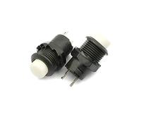 20pcs DS-428/427 Round Button Switch with Automatic Lock Without red Green Yellow Blue White Black 12MM (Color :, Size Unlock) Switches