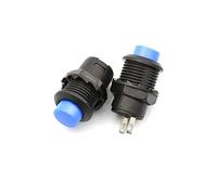 20pcs DS-428/427 Round Button Switch with Automatic Lock Without red Green Yellow Blue White Black 12MM (Color :, Size Unlock) Switches