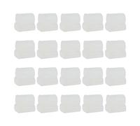 20Pcs Euphonic/Tuba/Horn Pad Sostituzione Valvole Rotanti Silicone Buffering Stop Rumore Resistente Pad Silicone