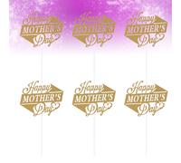 20pcs Happy Mothers Day Cake Toppers Decorazione torta per feste