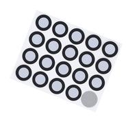 20Pcs High Reflective 3D Scanning Markers, 19mm Diffuse Reflection Stickers for 3D Tracking Dots Scanner Positioning Targets Peel and Stick Reference Points (20 x50)