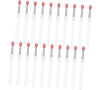 20Pcs Igienico Silicone Spazzole Trucco Lip Applicatori con Coperture Protettive Accessori Cosmetici Spazzole Cosmetiche