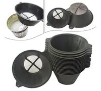 20Pcs Imbuto Olio Multifunzionale Bocca Larga Portatile Universale Flessibile