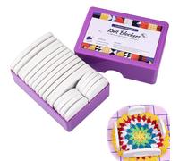 20Pcs Kit Blocco Uncinetto con Box, Pettini Blocchi Tappetini Bloccanti con 12Pcs 8Pins e 8Pcs 4Pins Blocking Pettine, Set Maglia Knit Blockers per Knitting, Sewing,Crochet, Lace O Needlework Projects