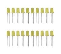 20Pcs Lampadina Bianca Rosso/Giallo/Verde Luce LED Diodo Luci 1.8V-2.0V Elettronica Emitting Componenti Diodi Luce LED Diodi Emittenti Lampadina LED
