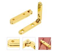 20pcs lega di zinco 90 gradi cerniere per molla cerniere per custodia per