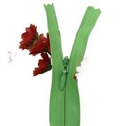 20pcs Long Black White Grey Beige Invisible Zippers DIY Nylon Coil Zipper 3# 28cm 35cm 40cm 45cm 50cm 55cm 60cm(Green number237,Whole length 60cm)
