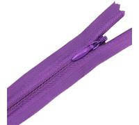 20pcs Long Black White Grey Beige Invisible Zippers DIY Nylon Coil Zipper 3# 28cm 35cm 40cm 45cm 50cm 55cm 60cm(Purple number175,Whole length 35cm)