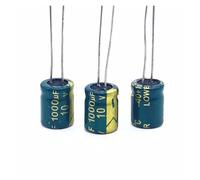 20Pcs/lot 10V 1000Uf Lage Esr/Impedantie Hoge Frequentie Aluminium Elektrolytische Condensator Maat 8X9 1000Uf 10V 1000Uf 20% NWPNLXEA