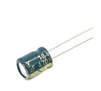 20pcs/lot 10v 470UF Low/Impedance high frequency aluminum electrolytic capacitor size 6X7 470UF 20% NWPNLXEA