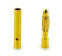 20pcs / Lot 2.0mm 3.0mm 3.5mm 4.0mm 5.0mm 5.5mm 6.0mm 8,0 Millimetri Banana Banana Banana Connettore Banana for ESC Motore della Batteria ESC (10. Coppia) (Size : 5 Pair 5.0mm)
