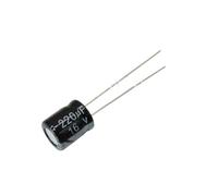 20PCS/LOT 220uF 16V 6x7mm Aluminum electrolytic capacitor 6 * 7 Electrolytic Capacitor 16v 220uf
