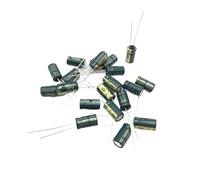 20pcs/lot 25V 100UF 6x12mm high frequency low impedance aluminum electrolytic capacitor 100uf 25v MQXFCZUX
