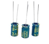 20pcs/lot 6.3v 1000uf 8 * 12 high-frequency low-impedance high frequency low impedance aluminum electrolytic capacitor 1000uf 6.3v NWPNLXEA