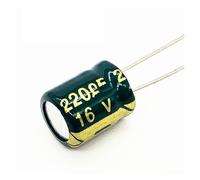 20pcs/lot BC06 220uf16V Low ESR/Impedance high frequency aluminum electrolytic capacitor size 6 * 7 16V 220uf 20% NWPNLXEA