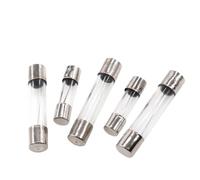 20pcs/lot One Sell 5 * 20mm 6 * 30mm Fast Blow Glass Tube Fuses 5x20 6x30 Mm 250V 0.5 1 2 3 4 5 6 8 10 15 20 25 30 A AMP Fuse(5x20mm,4A)