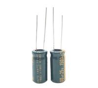 20pcs/lot Q03 25V 1500UF Low ESR/Impedance high frequency aluminum electrolytic capacitor size 10 * 20 1500UF25V 20% Capacitance Meters