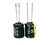 20pcs/lot S31 Low ESR/Impedance high frequency 35v 100UF aluminum electrolytic capacitor size 6 * 7 100UF35V 20% AUOQKQUT
