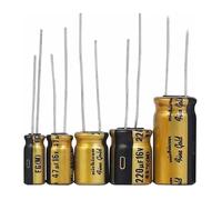 20PCS/lot series 6.3V-100V fever capacitor audio aluminum electrolytic capacitor MQXFCZUX(10V 220UF)