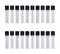 20pcs MCP1700-3302E/TO-92 LDO Regolatore di tensione lineare 3-terminali 250mA Tensione di uscita fissa Nom. 3.3V Foro passante