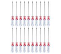 20pcs Mini Cacciavite Phillips PH1 5\" in Acciaio al Carbonio, Bianco per