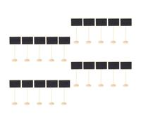 20pcs Mini Chalkboard Signs Small Dismette Schede di messaggi riservati per