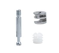 20pcs Mobili Bloccano Viti Blocco Del Guardaroba Eccentric Rimozione Della Ruota Del Dispositivo Fissaggio Vestite Destinata Destina Collegamento Assunzione Abbigliamento Destina Fixer