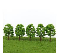 20pcs Model Tree Architecture Train Railway Wargame Diorama Scenery 1: 150