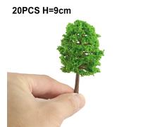 20pcs Modello Alberi Artificial-Tree Treno Ferrovia Scenario Architettura 1:100