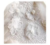 20Pcs Multi-Color Flower Embroidery Patches Fabric For Dress Bags Accessories Sewing Patch Handmade Applique Repair Crafts(Color 3)