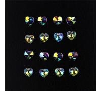 20pcs Multi Forma Ciondolo Cristallo Cuore Perlina Vetro Gemma Fai Collana Fare