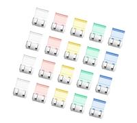 20Pcs Multifunzionale Push on Graffette Documenti Clip per Organizzare File Documenti Rapporti di Carta Scuola Strumento di Gestione File