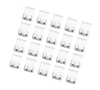 20Pcs Multifunzionale Push on Graffette Documenti Clip per Organizzare File Documenti Rapporti di Carta Scuola Strumento di Gestione File