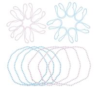 20pcs Necklace artificiale Pearl Necklace Decorazione per bambini Collana per