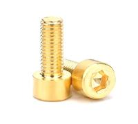 20pcs ottone vite a esagono incassato M2 M2.5 M3 M4 M5 M6 M8 M10 viti a testa cilindrica a esagono incassato, M6