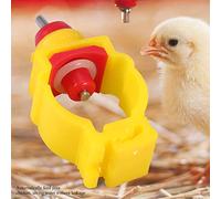 20pcs/pacco Pollo Automatico, Alimentatori da 20 Pezzi per Alimentazione per Alimentatore per Capezzole per Capezzoli per Capezzoli per Pollame di Pollame Duva Dispenser 25 Mm Bere per il Tubo (Tubo
