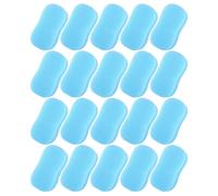 20pcs per capelli spugna uomo spazzola per barba pellula spazzola per la