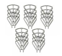 20pcs pezzi di ricambio per protezione ' di foglia di acero per droni 4d-v9 Ni RC compatibile con il modello V9(20PCS BLADES PROTECTION)