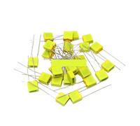 20pcs Polypropylene Film 100V 1nF ~ 470nF 100nf 220nf 10nf 47nf 22nf 1nf 0.47uf 0.1uf Correction capacitor CZAOINCU(1NF(102))