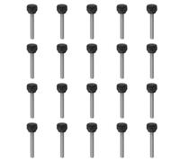 20pcs Pomelli M5x35mm 13mm testa opaca per serramenti