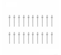20pcs Porta Rivela Stampaggio Rivetto Pack con Plastica per Toyota Per Lexus Parte di Ricambio 9026904051 Rivetti Metallo Diametro 5/32 Flangia 6mm Grip 1 20 3 40mm