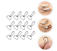 20pcs Practical Aragster Fibberie girevoli da stipendio Ganci a scatto