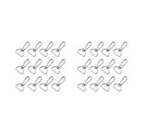 20pcs Practical Aragster Fibberie girevoli da stipendio Ganci a scatto